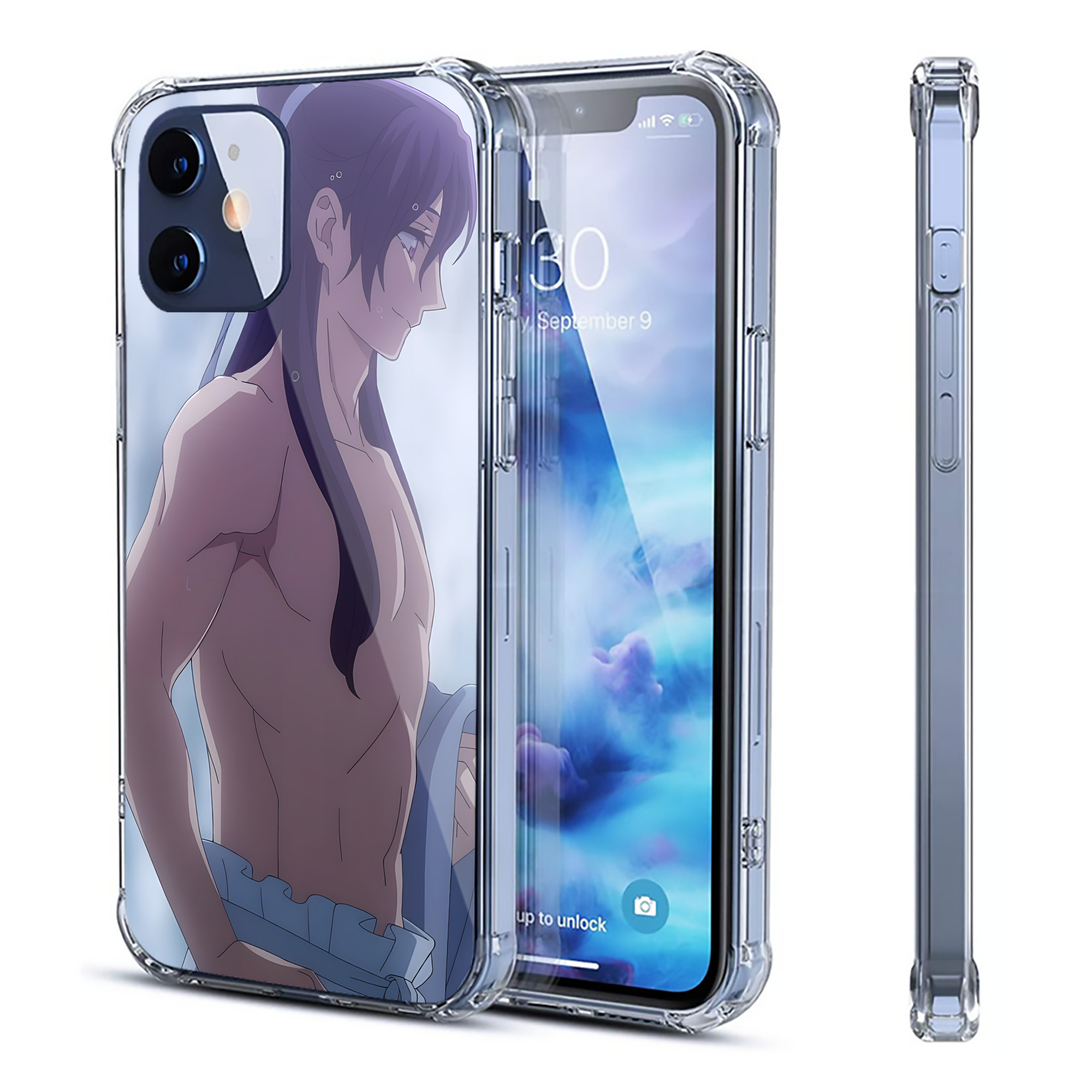 （画像用） 薬屋のひとりごと The Apothecary Diaries 【iPhone 12シリーズ対応】透明スマホケース（クリアソフトケース）